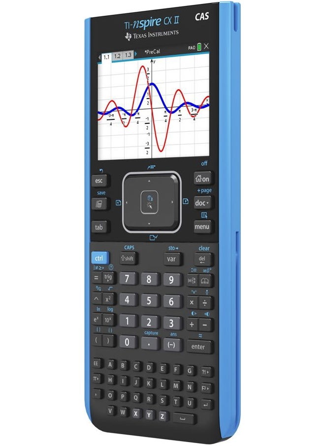 TEXAS INSTRUMENTS TI-Nspire CX II CAS Color Graphing Calculator with Student Software (PC/Mac)  - Image 2