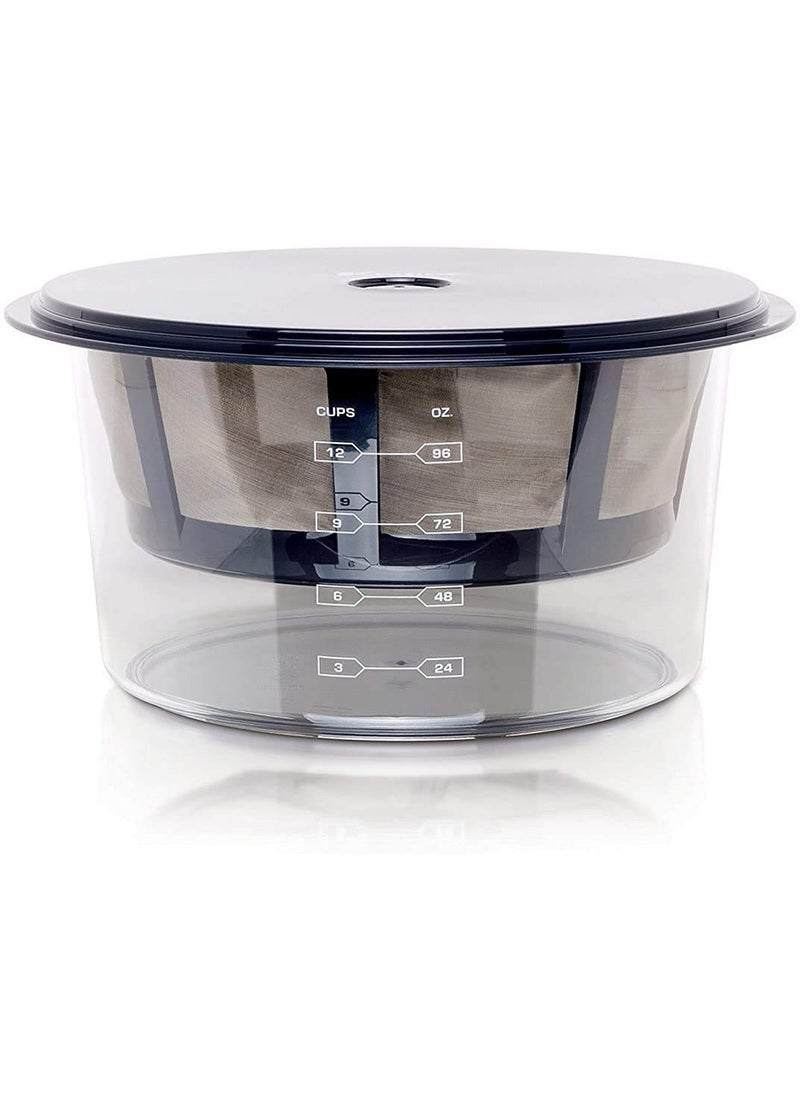 Euro Cuisine - Euro Cuisine GY60 Greek Yoghurt Maker with Ultra Fine Mesh Stainless Steel Strainer Basket - Image 1