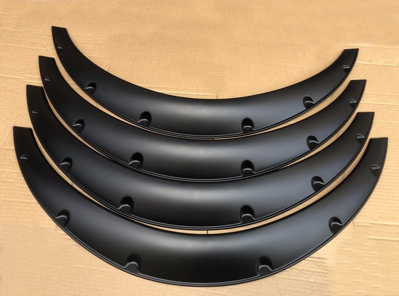 Propartauto Universal Flexible Car Fender Flares Extra Wide Body Wheel Arches (4 Small) - Image 2
