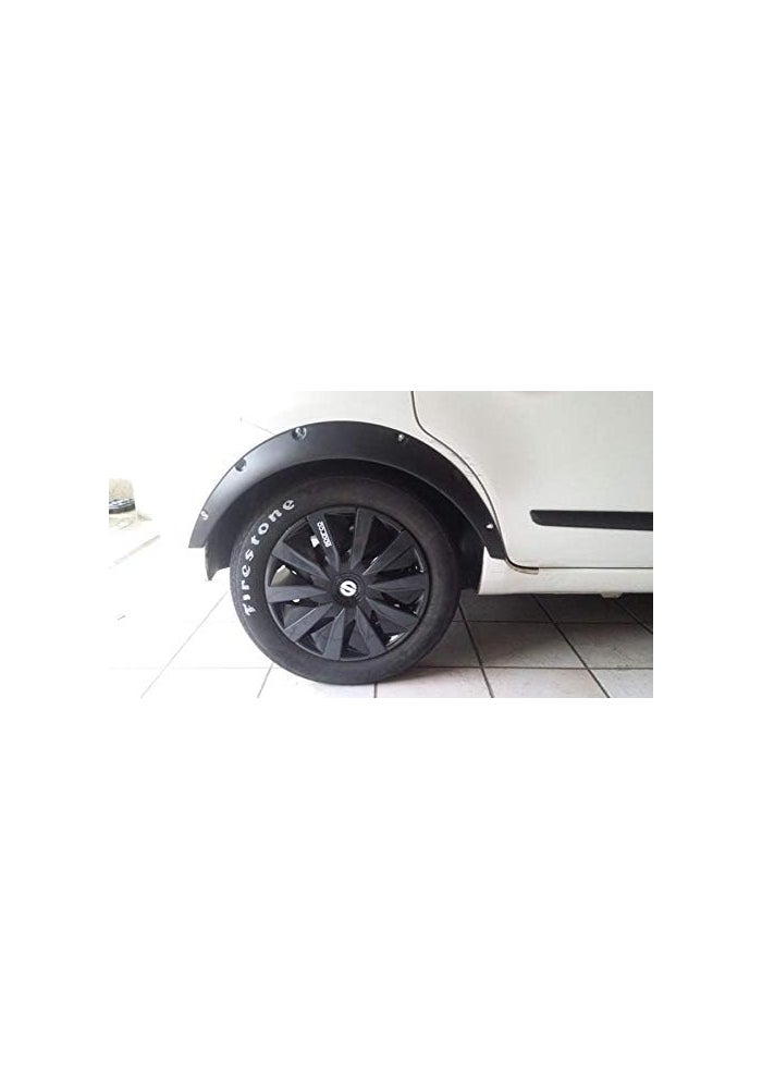 Propartauto Universal Flexible Car Fender Flares Extra Wide Body Wheel Arches (4 Small) - Image 5
