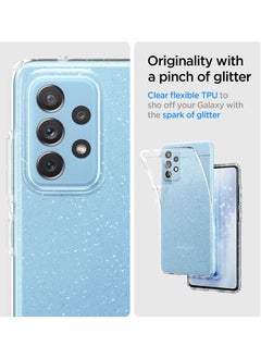 Spigen Liquid Crystal Glitter for Samsung Galaxy A72 Case Cover - Crystal Quartz  - Image 4