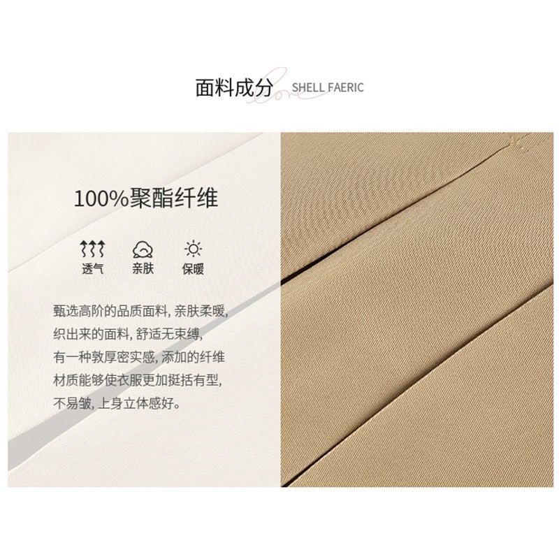 Girls' Khaki Skirt Children'S Skirt For Middle And Big Children And Primary School Students Skirt British College Style School Uniform Fold Skirt - Image 4