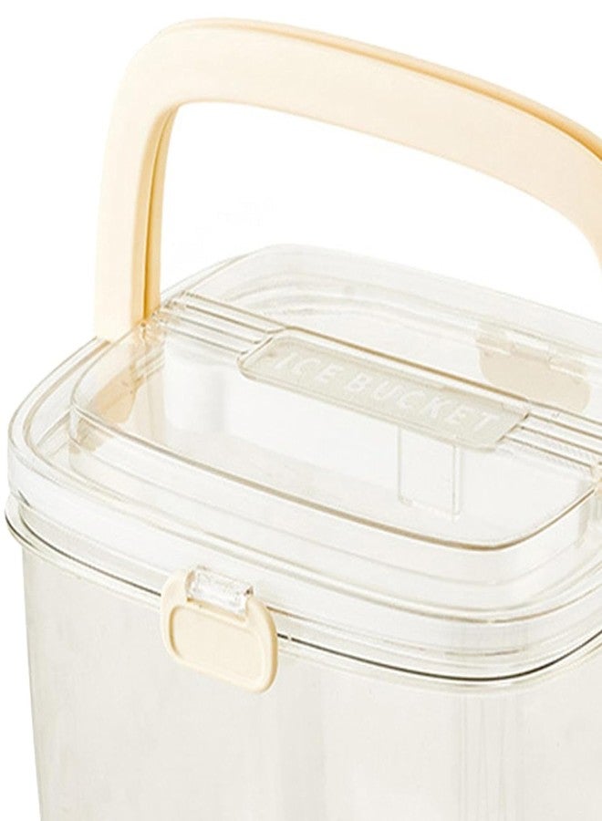 Riveira Portable Fruit Basket Ice Bucket Transparent Essential Ice Buckets for Parties Game Table Kitchen Counter Fruit Bowl (Multicolor - pack of 1) - Image 4
