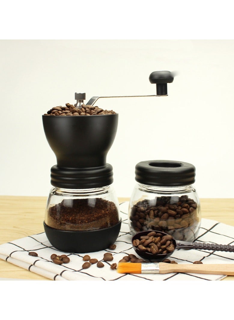 general Washing grinder hand crank coffee machine coffee bean grinder household crushing grinder can be fed - Image 1