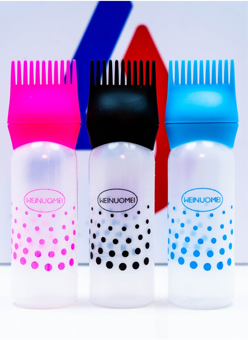 Generic Hair Dyeing Coloring Applicator Bottle Root Comb  - Image 2