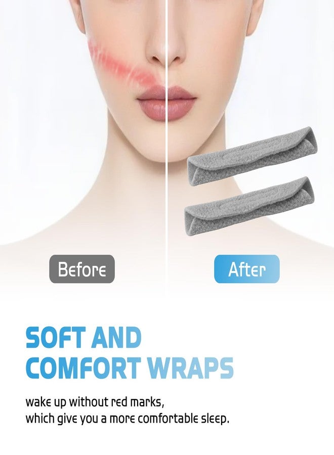 SyunsXoon Headgear with Frame Replacement for ResMed Swift FX Nasal Pillows Mask, Comfortable CPAP Mask Head Strap Including Adjustable Silicone Frame & Back Headgear & 2 Strap Wraps - Image 5
