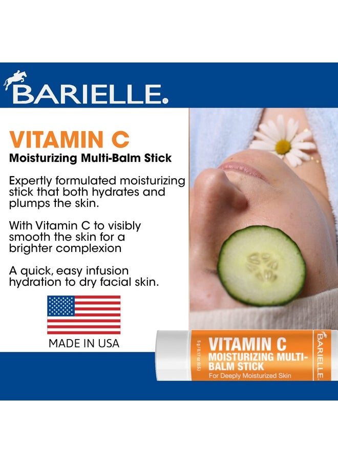 BARIELLE Vitamin C Moisturizing Balm Stick For Deeply Moisturized Skin Facial Treatment Stick Travel Size  - Image 2