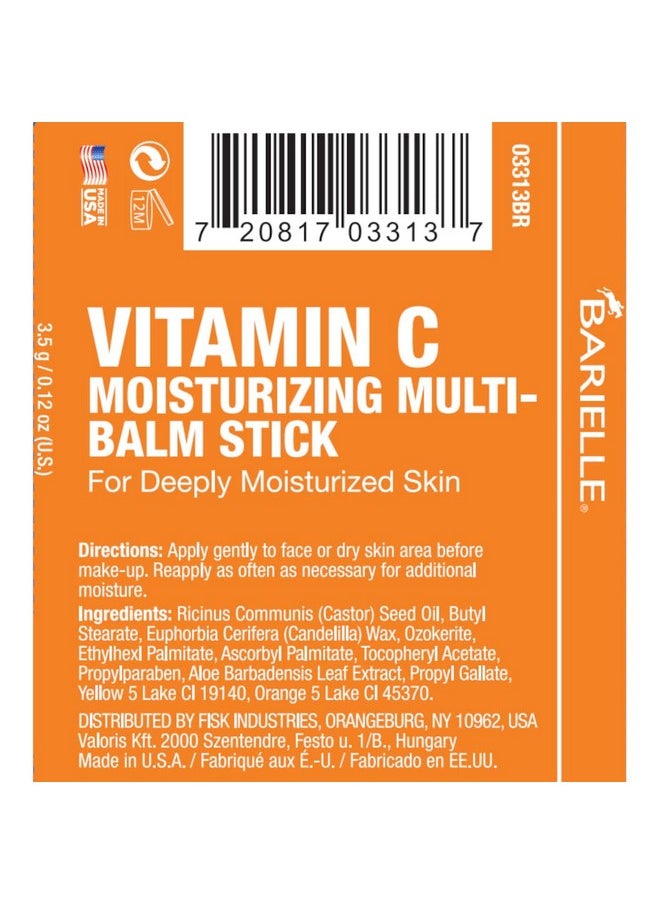 BARIELLE Vitamin C Moisturizing Balm Stick For Deeply Moisturized Skin Facial Treatment Stick Travel Size  - Image 4