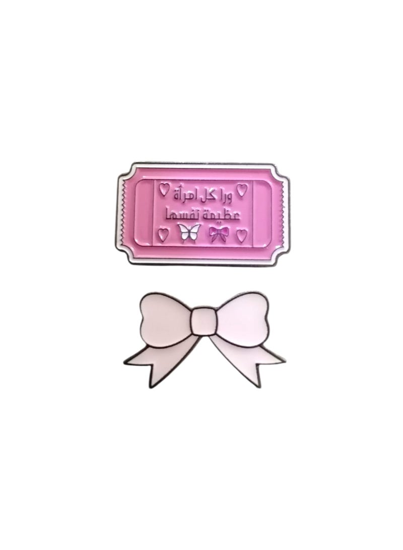 Beautiful stickers for girls, suitable for all types of mobile phones, two pieces. - Image 1