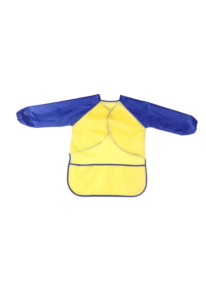 Waterproof Kids Painting Apron Smock With Long Sleeve, 2 PCS,S - Image 2