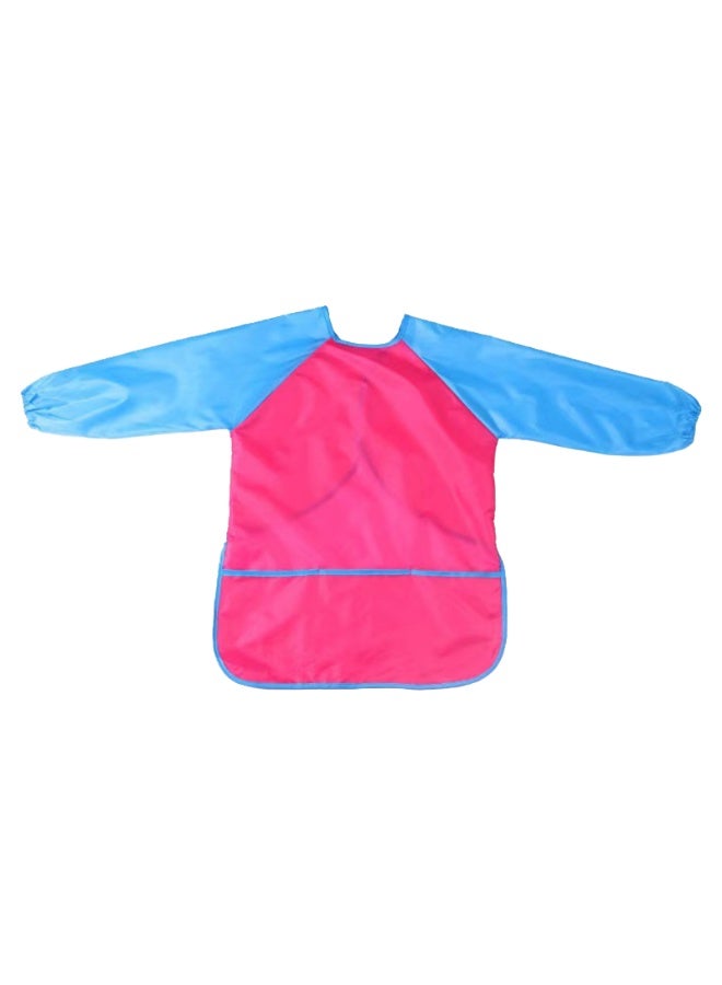 Waterproof Kids Painting Apron Smock With Long Sleeve, 2 PCS,S - Image 3