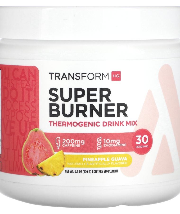 Super Burner Thermogenic Drink Mix Pineapple Guava 9.6 oz (270 g)