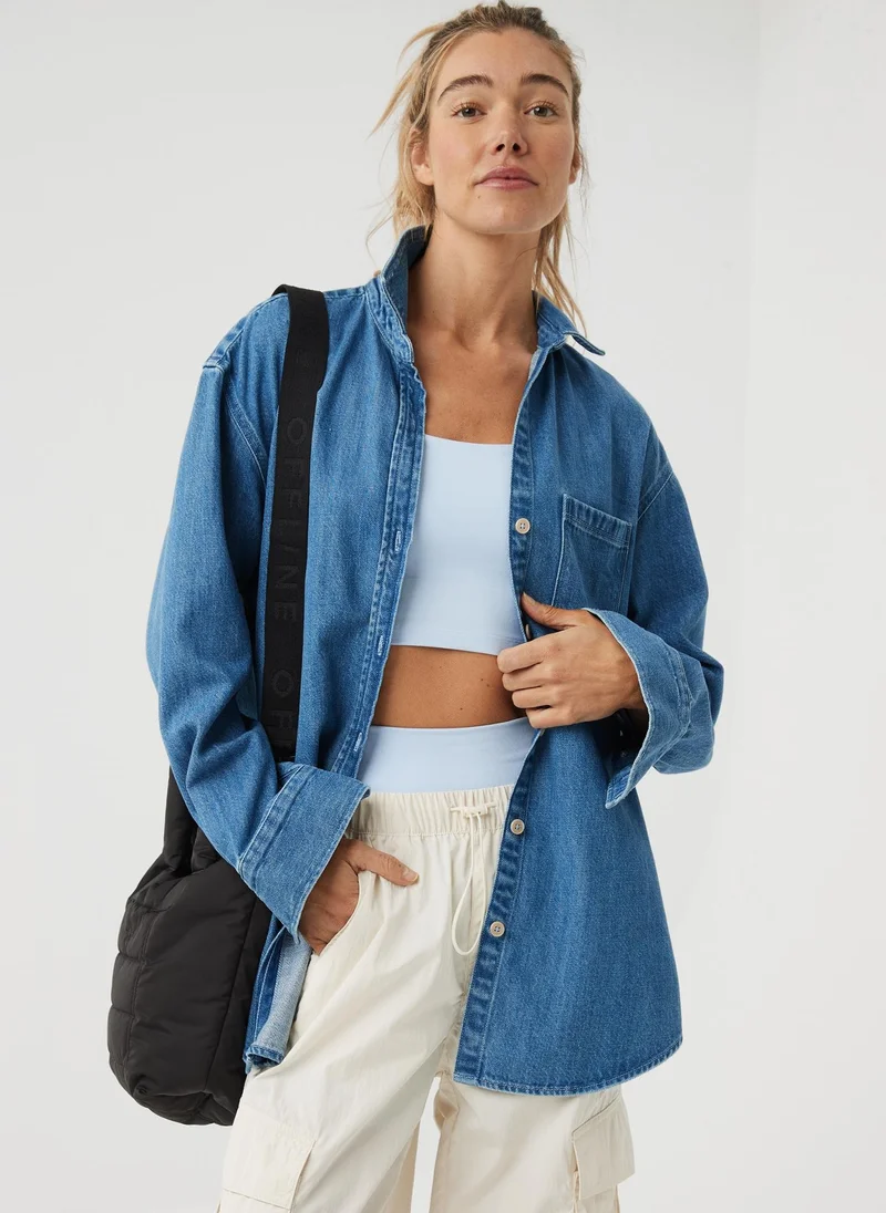 آري من امريكان ايجل Double Pocket Button Down Shirt
