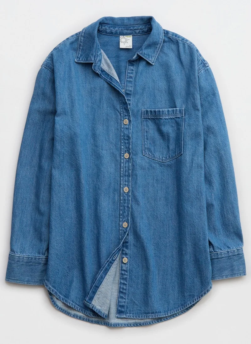 آري من امريكان ايجل Double Pocket Button Down Shirt
