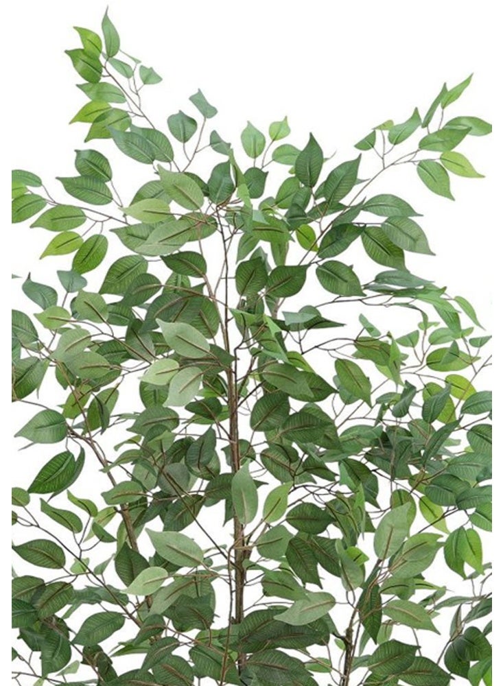 إن كي أكس نبات صناعي مزخرف للاستخدام الداخلي والخارجي، خضرة واقعية للمنزل أو المكتب أو غرفة المعيشة أو الفناء أو ديكور المدخل 180 سم - Image 4