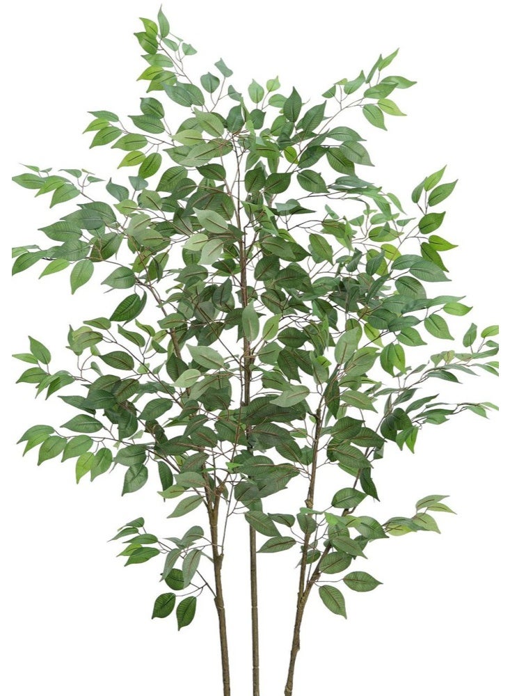 إن كي أكس نبات صناعي مزخرف للاستخدام الداخلي والخارجي، خضرة واقعية للمنزل أو المكتب أو غرفة المعيشة أو الفناء أو ديكور المدخل 180 سم - Image 3