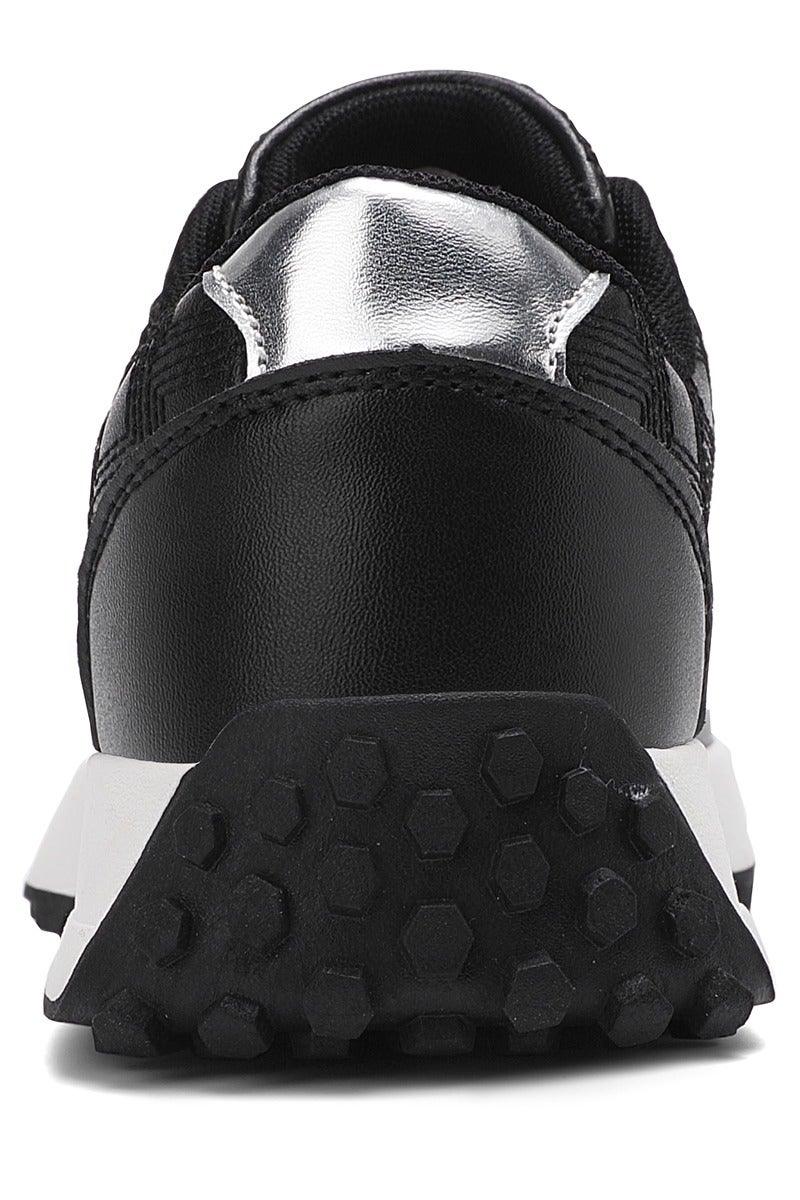 Sky View Women's Platform Fashion Sneakers Retro Classic Trainers Casual Lace-up Stylish Running Walking Shoes - Image 4