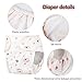 Pedolltree Reborn Baby Dolls Diapers 4Piece Pack Fit for 1724 inch Reborn DollsRealistic Newborn Baby Doll Clothes Reusable Washable - Image 4