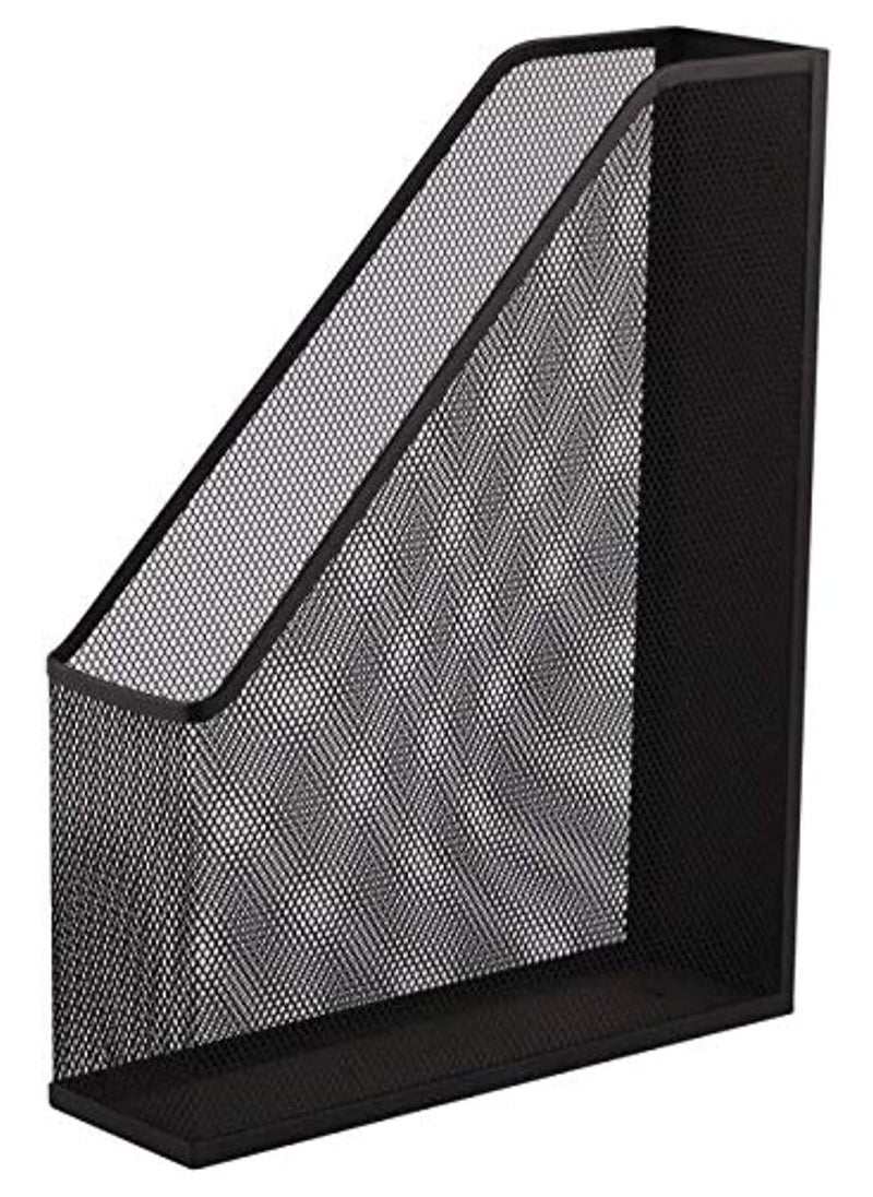 Deli Metal Mesh Magazine Holder (Black) 