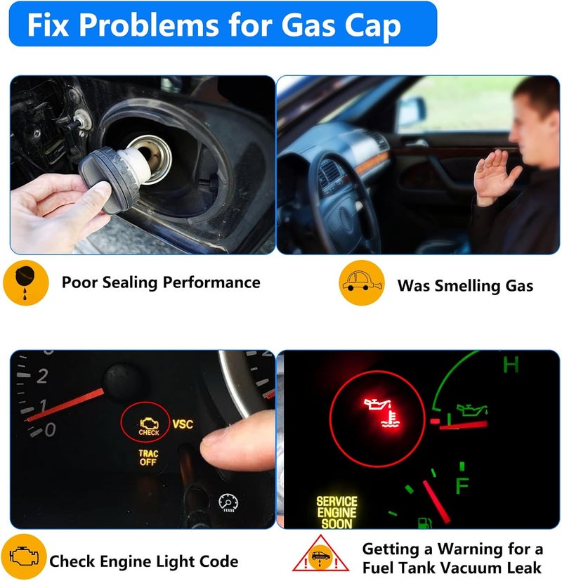 keriolee Gas Cap Replacement for Chrysler and Jeep Models - Image 3