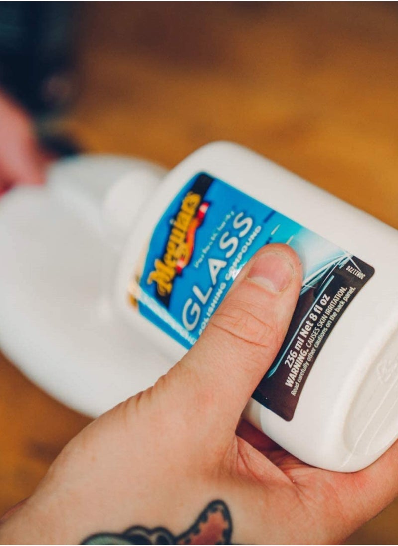Meguiars car glass cleaner removes dirt and insects, made in the USA 236 ml  - Image 4