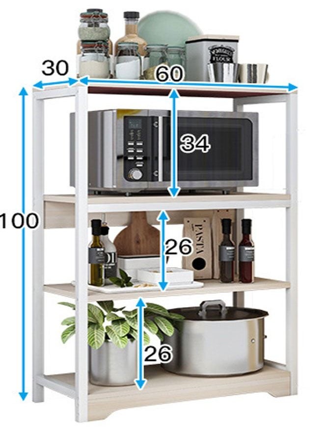 4 Layer Kitchen Shelf Wooden Microwave Oven Storage Rack - pzsku/Z63929A0A8928E83DA4ADZ/45/_/1672833511/593cc881-4192-427c-8b99-5e778aae456e