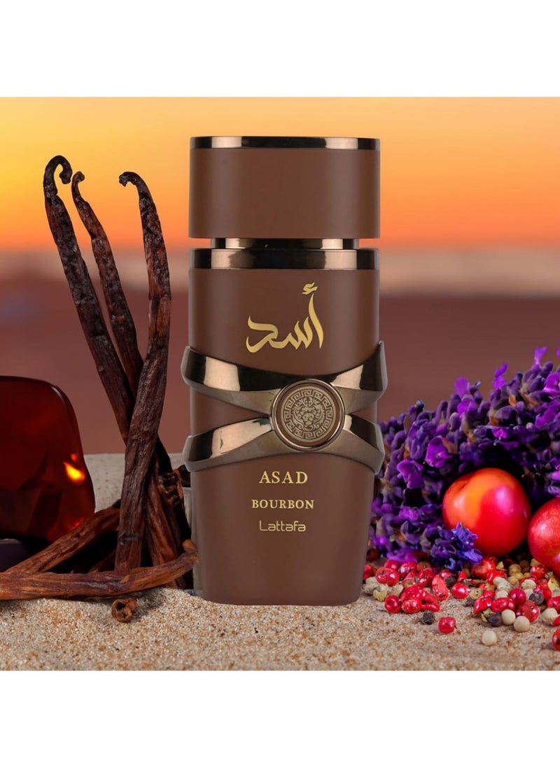 Lattafa - Asad Bourbon Eau De Parfum 100 ML By Lattafa - Image 1