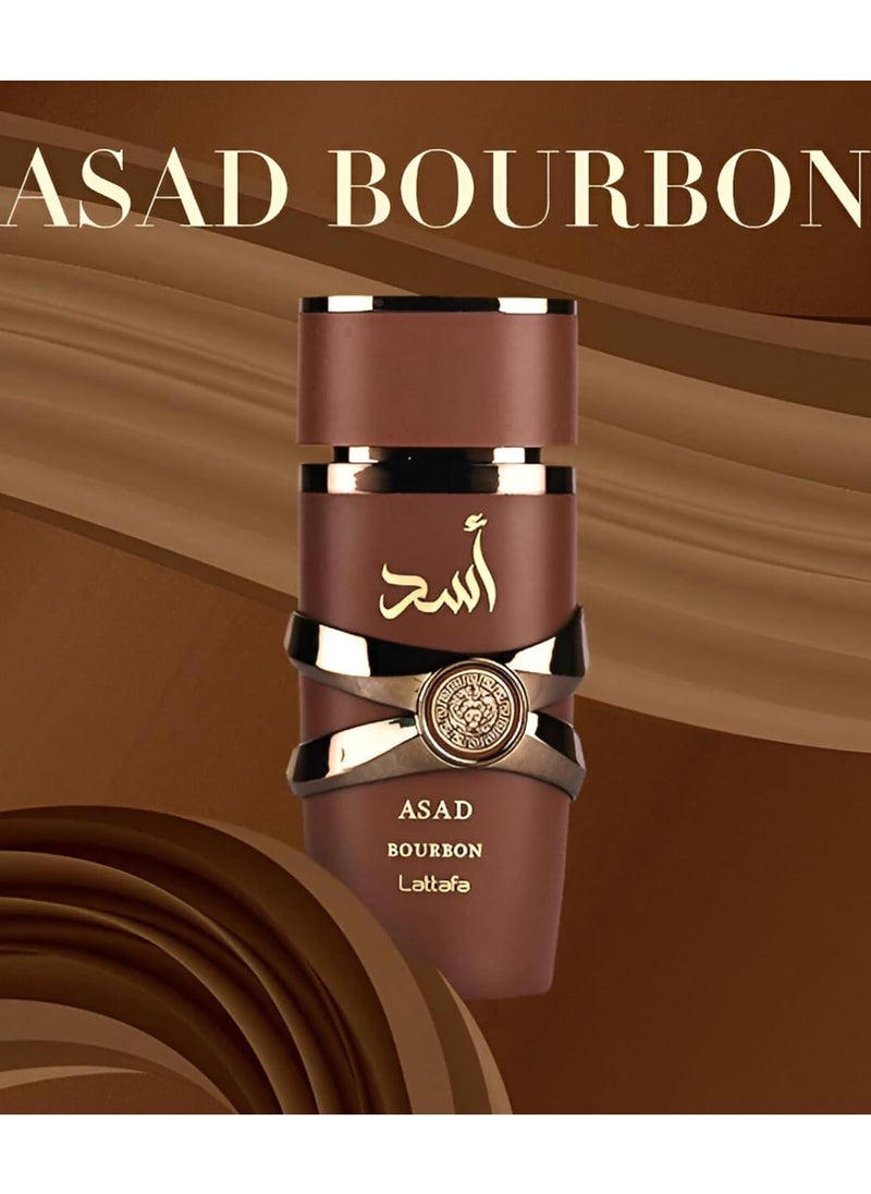 Lattafa - Asad Bourbon Eau De Parfum 100 ML By Lattafa - Image 1
