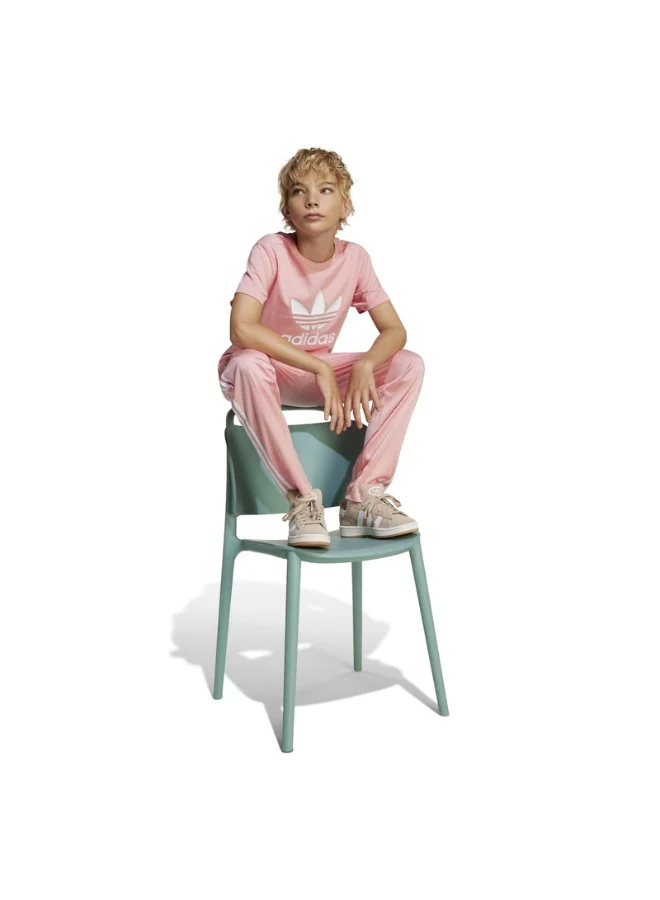 Adidas TREFOIL TEE Pink Originals Kids T-SHIRTS