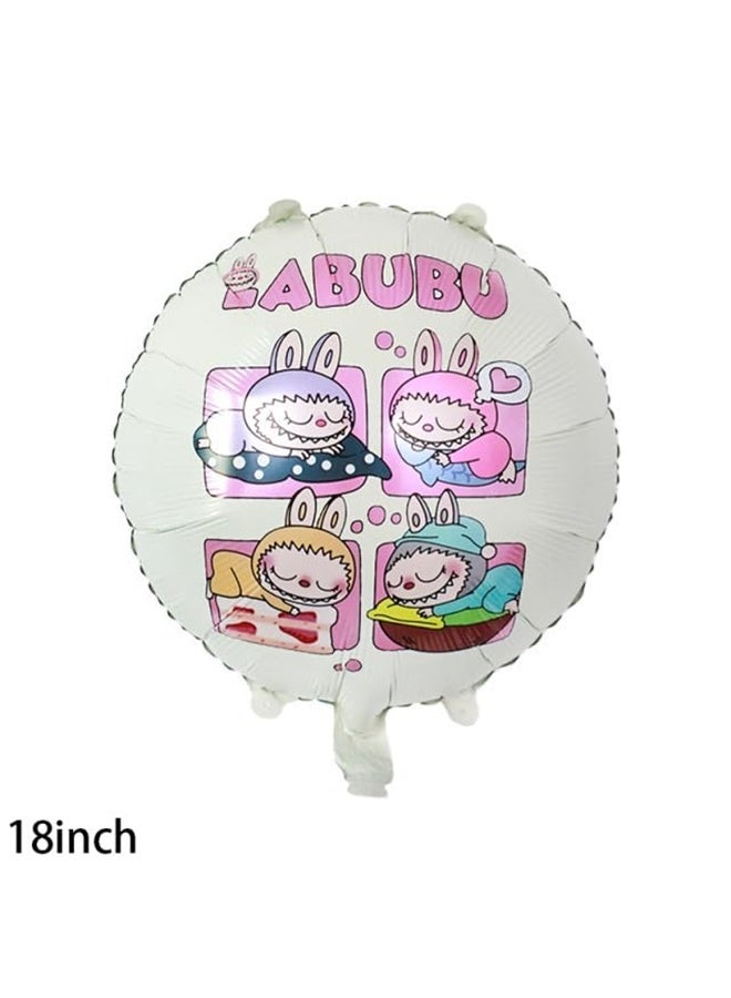 5pcs ديكورات عيد ميلاد البالونات ، والبالونات ذات الوجهين من الألومنيوم ، وإمدادات الحفلات بالون ، وديكور الحفلات - Image 3