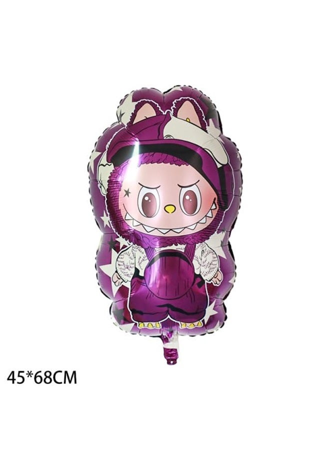 5pcs ديكورات عيد ميلاد البالونات ، والبالونات ذات الوجهين من الألومنيوم ، وإمدادات الحفلات بالون ، وديكور الحفلات - Image 2