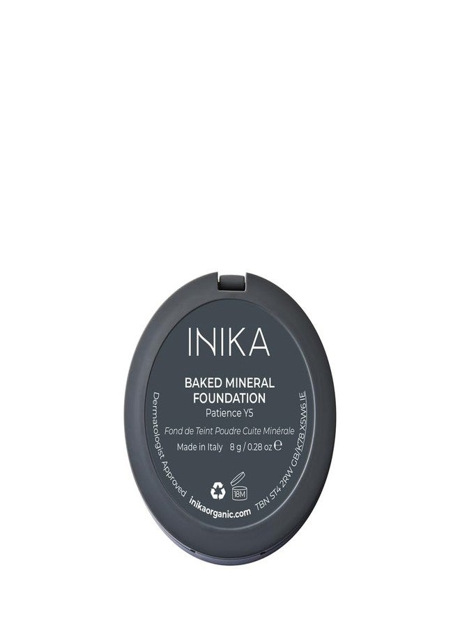 INIKA Organic Buildable Baked Mineral Foundation Compact Powder - Lightweight, Breathable Natural Base with Hydrating Squalane and Magnolia Bark Extract - Natural and Vegan Makeup, Patience, 0.28 oz - Image 3