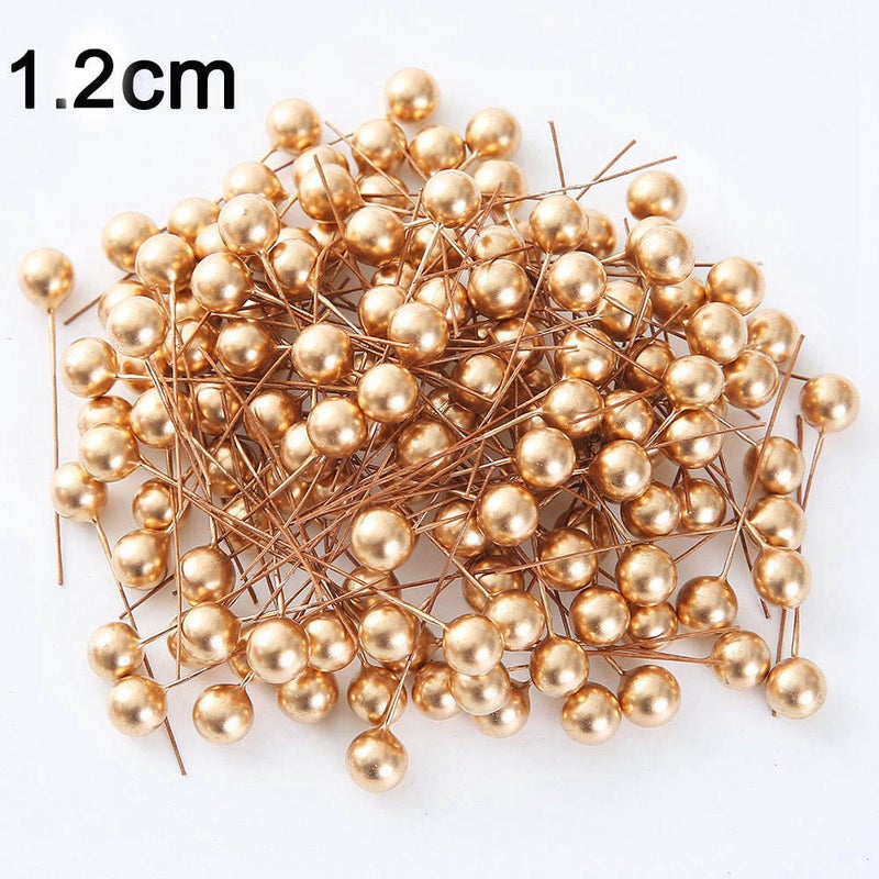 Simulated Stamen Cherry Mini Pearl Plastic Stamen Fruit Wedding Scene Christmas Diy Gift Box Decoration - Image 5