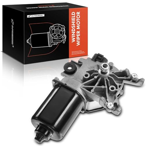 A-Premium Front Windshield Wiper Motor Compatible with Chevrolet Silverado 1500/2500/3500/HD 1999-2002, Tahoe 2000-2002 & GMC Sierra 1500/2500/3500/HD 1999-2002, Yukon 2000-2002 - Image 1