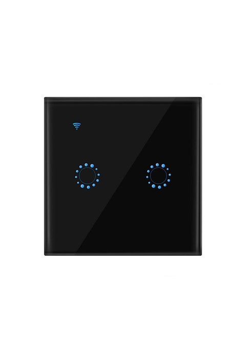 Wireless Switches WiFi Light Switch Smart Wall Compatible with Alexa Echo Google Home Assistant Control APP Touchable Light Switch Phone for iOS 1 2 3 Gang