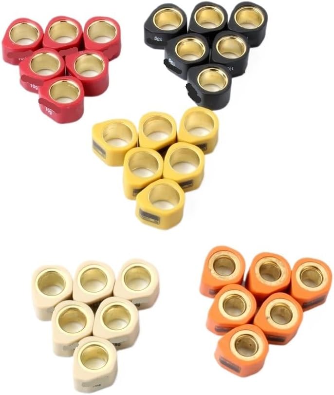 Motorcycle 6PC Racing Variator Roller Weights 20x15mm 8g 10g 13g 15g 19g Fit For NES PCX SH CH150 125cc 150cc(20x15mm 13g) - Image 2