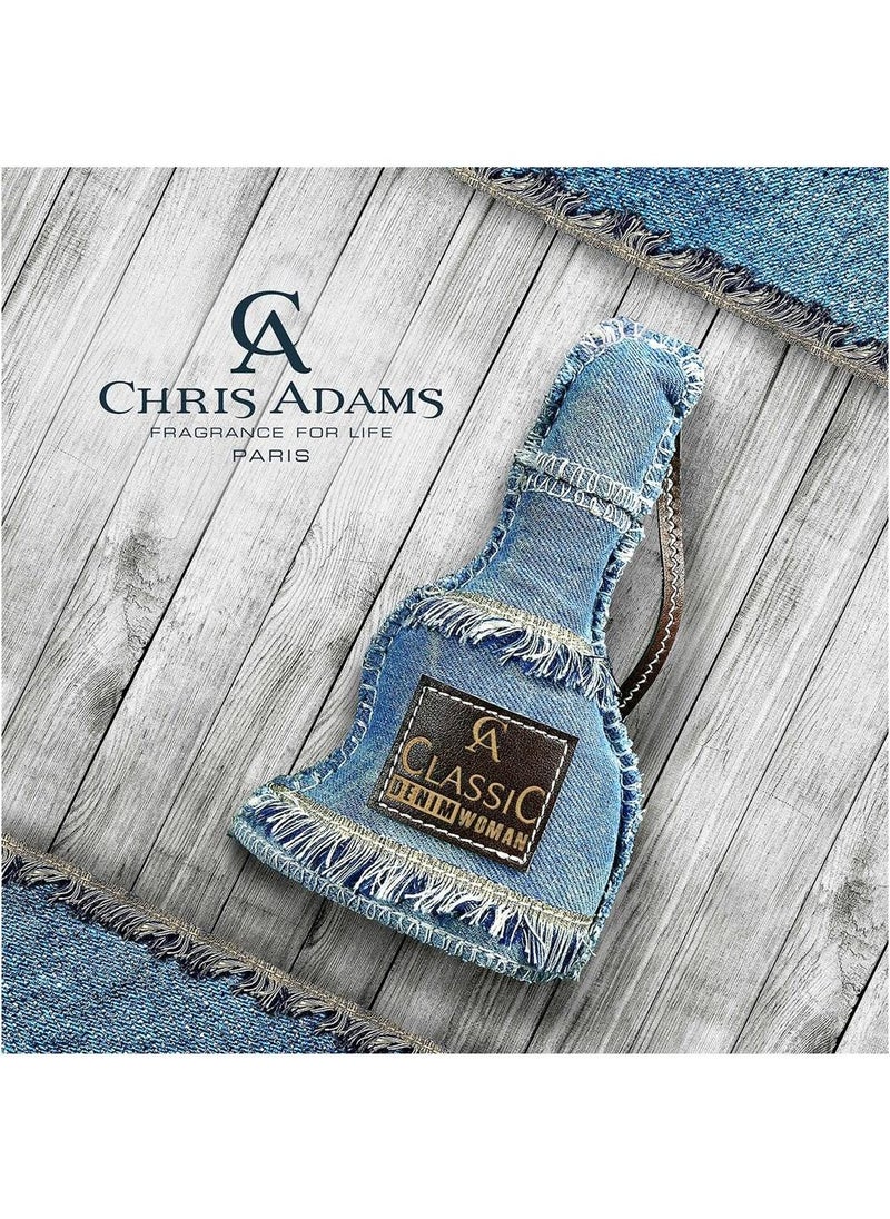 Chris Adams Classic Denim Woman Eau De Parfume 100 ML  - Image 5