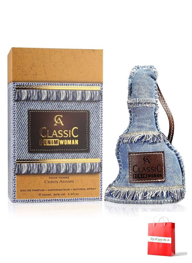 Chris Adams Classic Denim Woman Eau De Parfume 100 ML  - Image 1