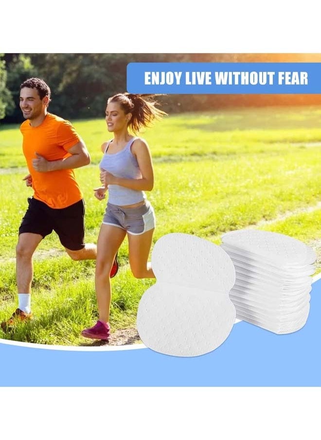 Generic - Underarm Sweat Patch, Disposable Nonwoven Anti-Sweat, Comfortable and Relaxing,Soft and Breathable, Invisible Design, Unisex White (40 Pieces White) - Image 1