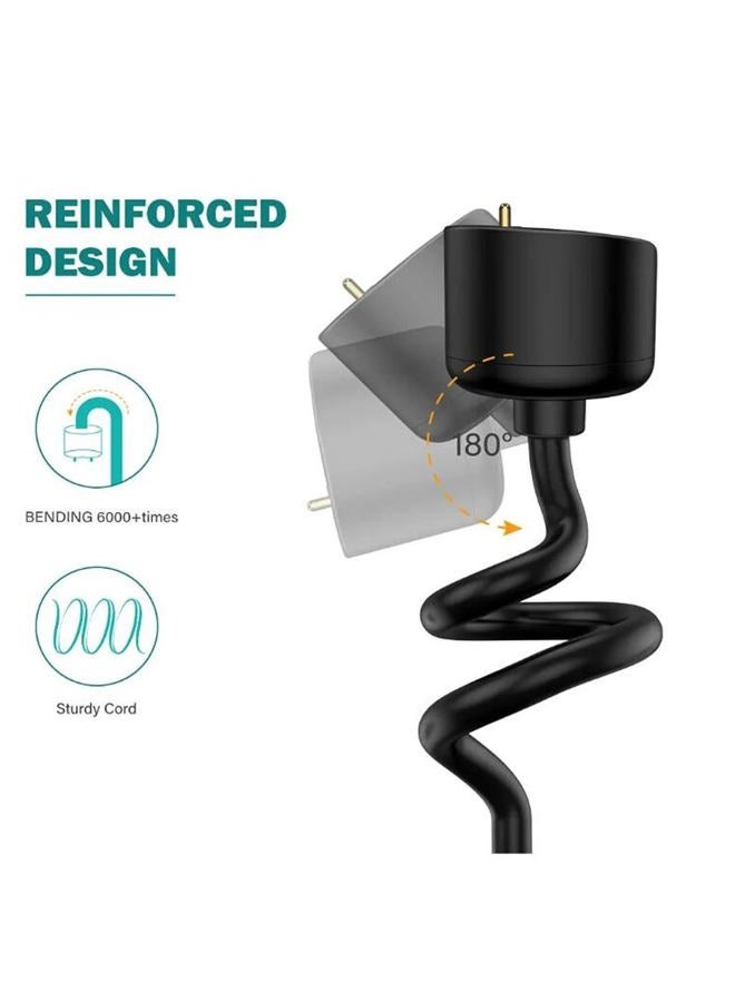 Sanpyl شاحن متوافق مع باند 5، لجهاز شاومي مي باند 5 6 7 5NFC 6NFC، كابل استبدال شحن مغناطيسي USB، 1م / 3.3قدم - Image 5