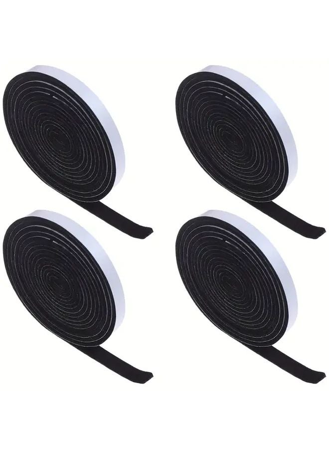 4 Rolls Heavy Duty Self Adhesive Felt Tape White Backing Furniture Protection DIY Crafts - Image 2