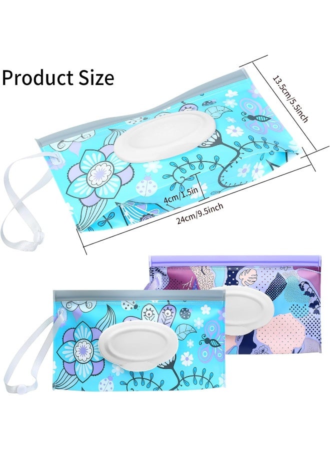 Fulushouxi Baby Wipes Dispenser, 2 Pcs Travel Baby Wipe Holder - Image 2