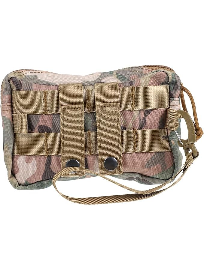 Camouflage Outdoor Nylon Waist Bag Multi Purpose for Tools Travel Sports - Image 1