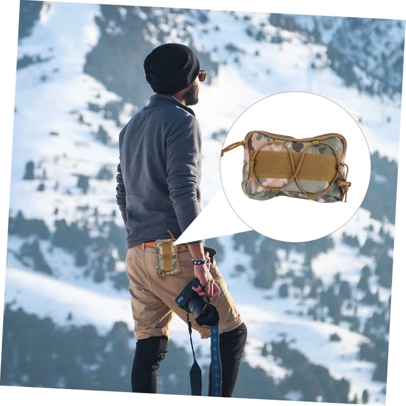 Camouflage Outdoor Nylon Waist Bag Multi Purpose for Tools Travel Sports - Image 3