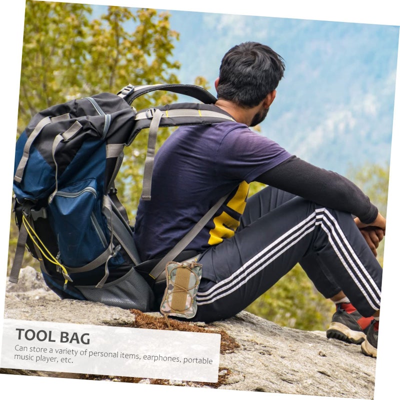 Camouflage Outdoor Nylon Waist Bag Multi Purpose for Tools Travel Sports - Image 5