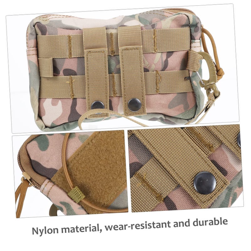 Camouflage Outdoor Nylon Waist Bag Multi Purpose for Tools Travel Sports - Image 4