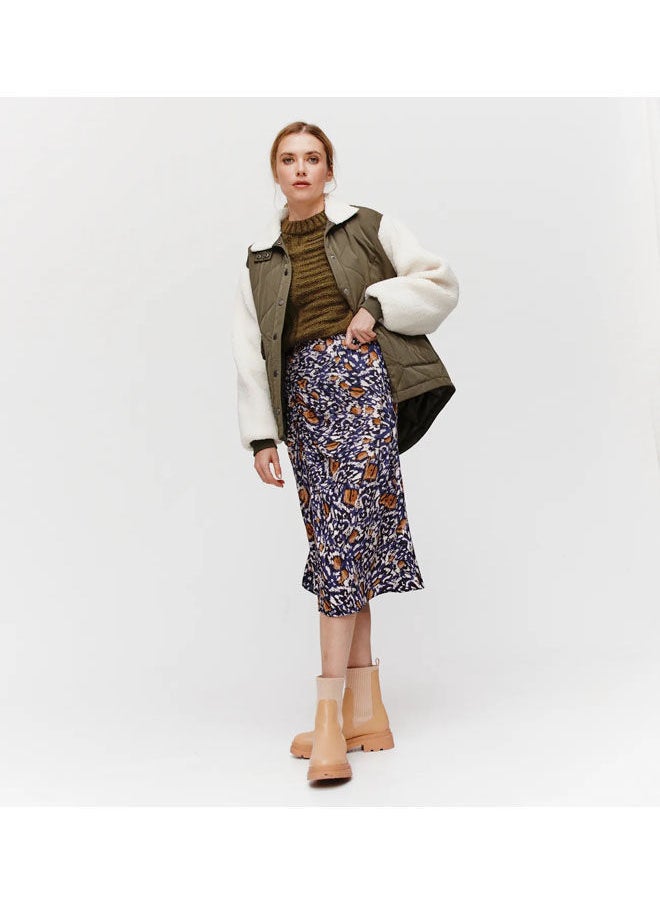 promod Patterned Midi Skirt  - Image 2
