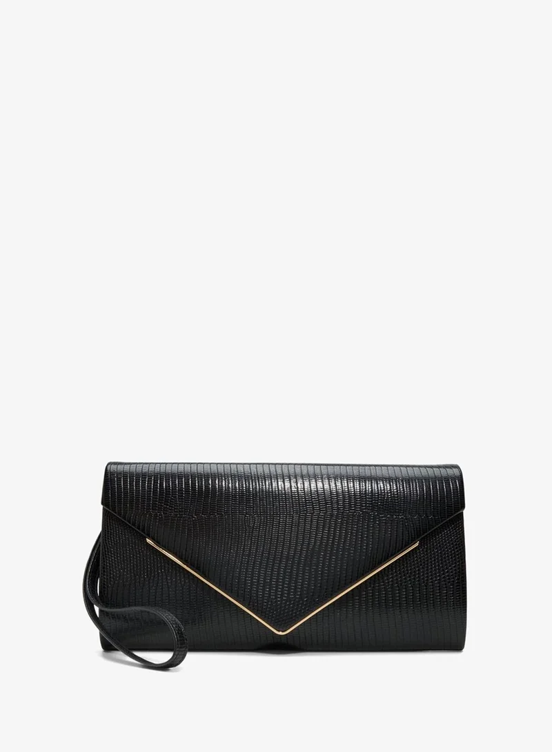 ALDO Elona textured envelope clutch