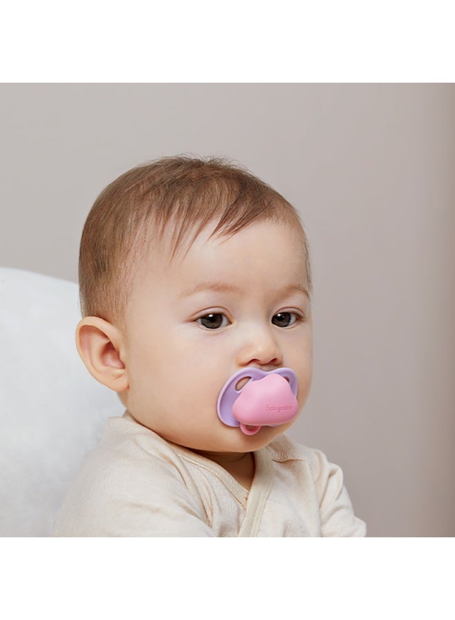 Babycare Baby Pacifier With Box Small - Gray/Clear - Image 2