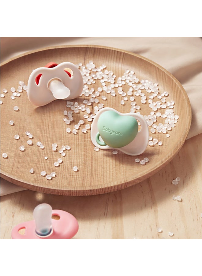 Babycare Baby Pacifier With Box Small - Gray/Clear - Image 3